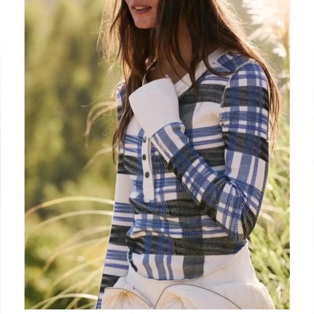 NWT Free People Rally Printed Layer Top Small Hanley S - Picture 6 of 9